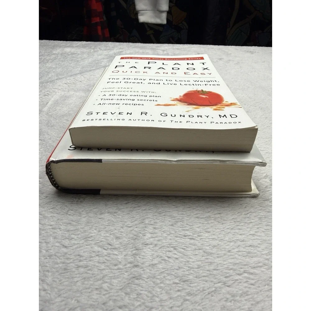 Steven R. Gundry, MD The Plant Paradox Hardcover 2017 w/ Dust Jacket